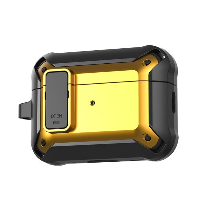 For AirPods Pro 3 Bumblebee Bluetooth Earphone Silicone Protective Cover(Black Yellow)