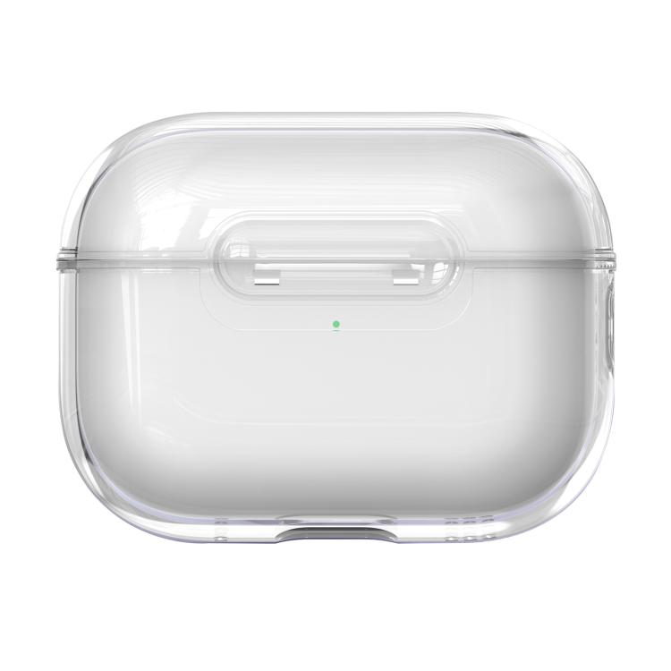 For AirPods Pro 3 Clear Lock Wireless Earphone Shockproof Protective Case(Transparent)