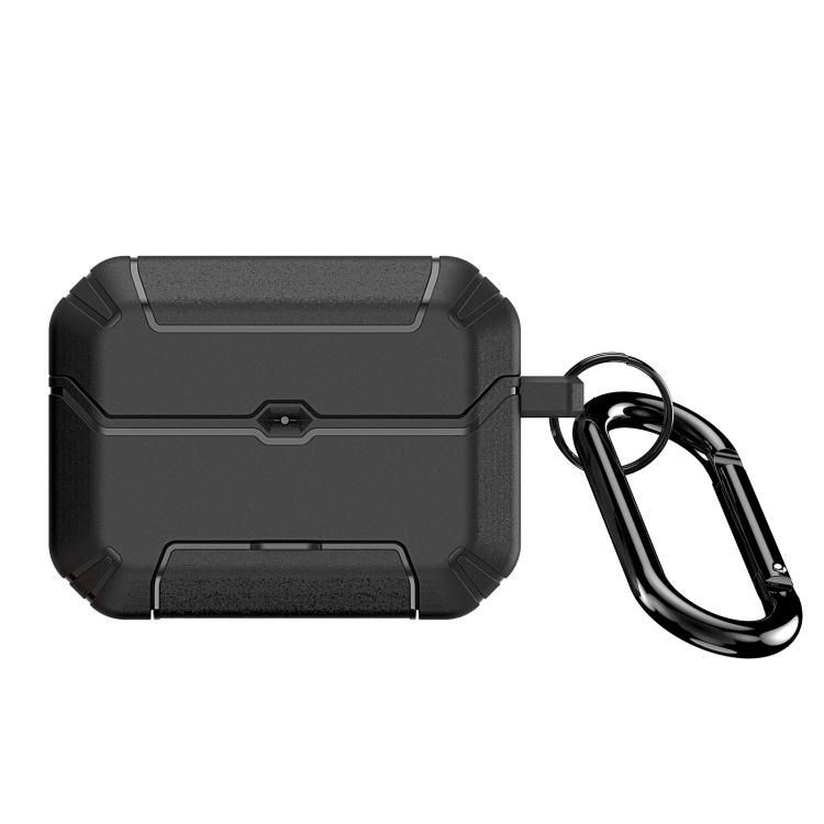 For AirPods Pro 3 DUX DUCIS PECS Series Crab-tail Design Non-slip Shockproof Earphones Case(Black)