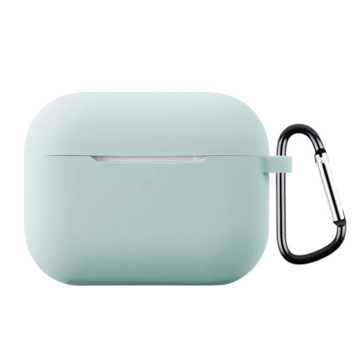 For AirPods Pro 3 Silicone Earphone Protective Case with Hook Thickness: 1.3mm(Vanilla Green)