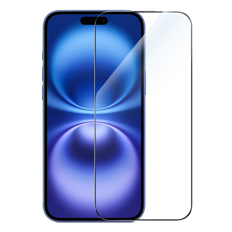 For iPhone 16 JOYROOM Knight Series 2.5D Full Screen HD Hard Anti-Scratch Tempered Glass Film