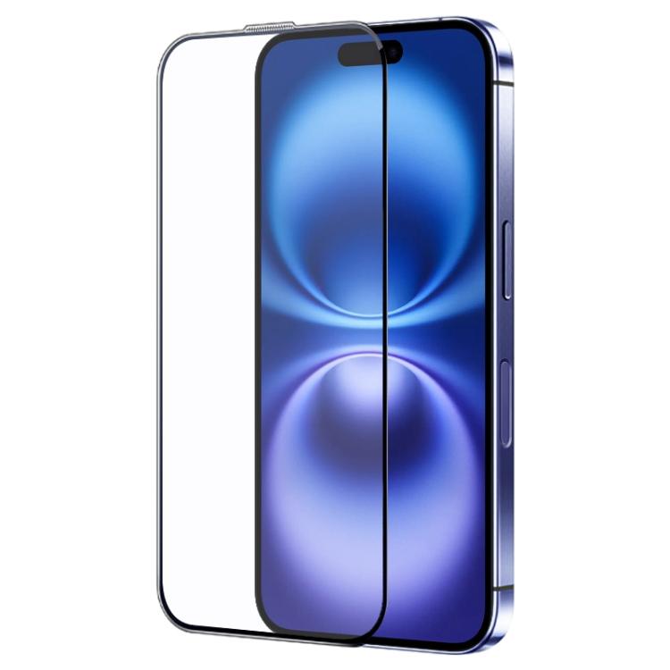 For iPhone 16 REMAX Future Series WL-07 Large Arc Edge HD Tempered Glass Film