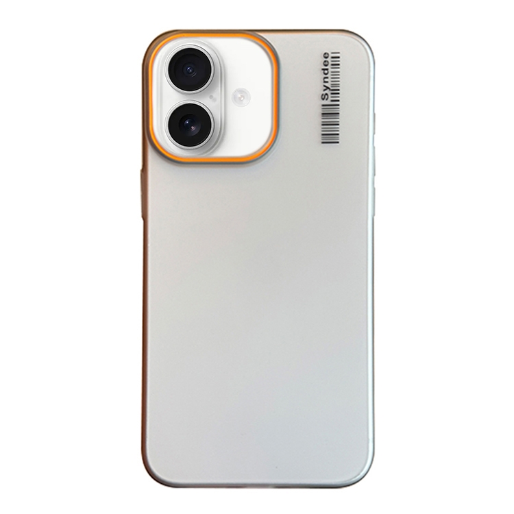 For iPhone 16 Soft Sandy Skin Feel Translucent PC Phone Case(Titanium Grey)