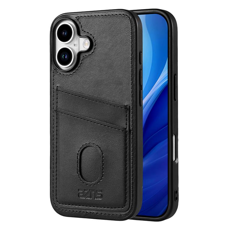 For iPhone 17 AZNS K1 Series Card Slot Business Phone Case(Black)