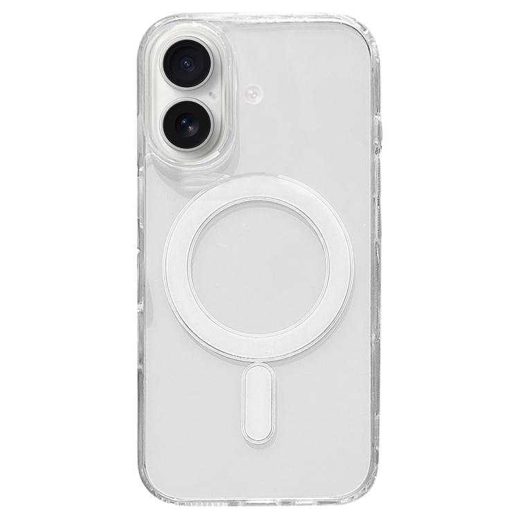 For iPhone 17 Clear Acrylic TPU MagSafe Phone Case, Pop-up Animation Version(Transparent)