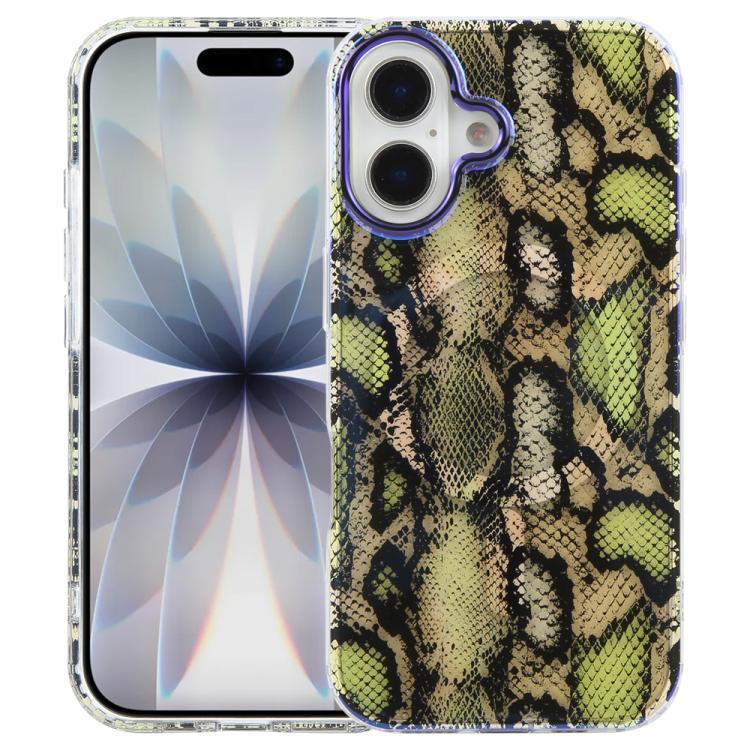 For iPhone 17 IMD Blue Light Jungle Series Magnetic Phone Case(Shadow Phantom)