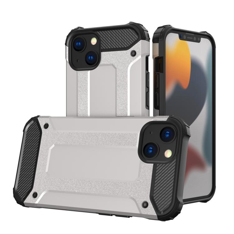 For iPhone 17 Magic Armor TPU Phone Case(Silver)