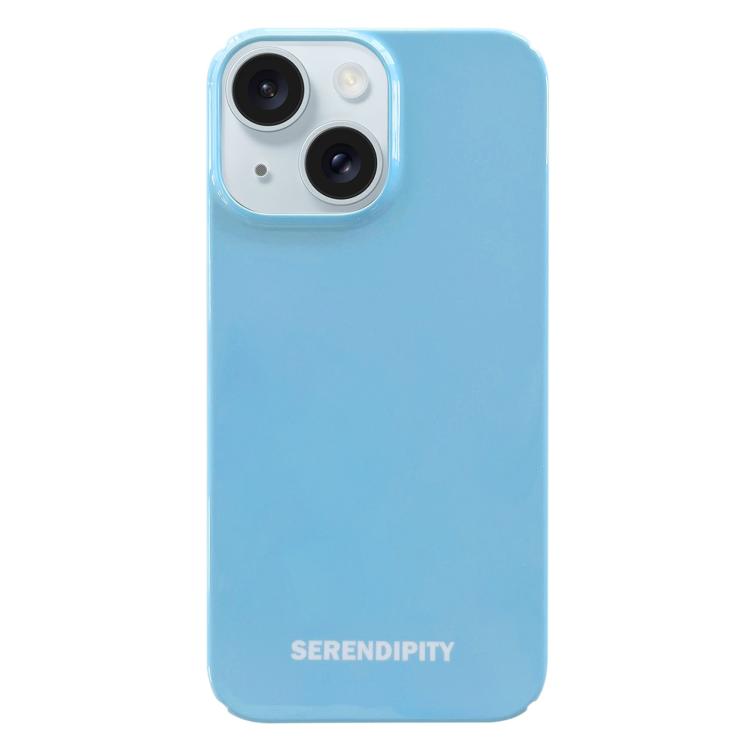 For iPhone 17 Painted Pattern PC Phone Case(Blue)