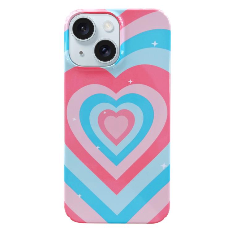 For iPhone 17 Painted Pattern PC Phone Case(Love)