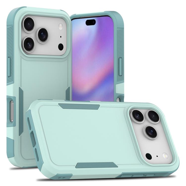 For iPhone 17 Pro 2 in 1 PC + TPU Phone Case(Light Green)