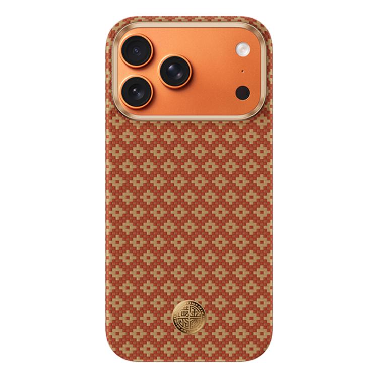 For iPhone 17 Pro Benks Color Shield C1 Classic Kevlar Magnetic Phone Case(Orange)