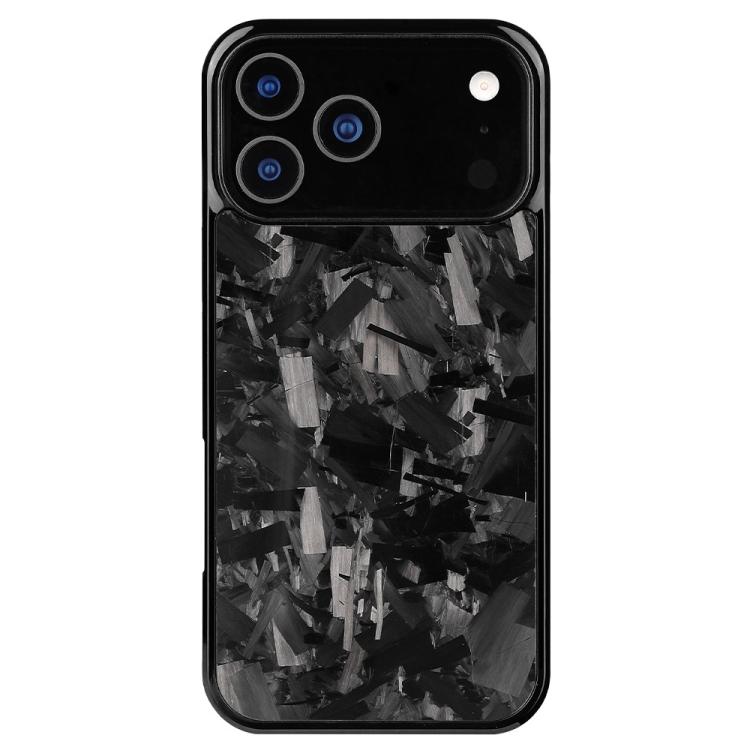 For iPhone 17 Pro Carbon Fibre PC + TPU Phone Case(Black)