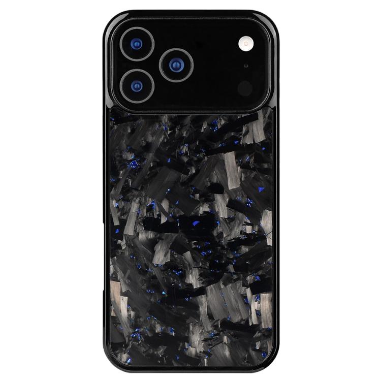 For iPhone 17 Pro Carbon Fibre PC + TPU Phone Case(Blue)