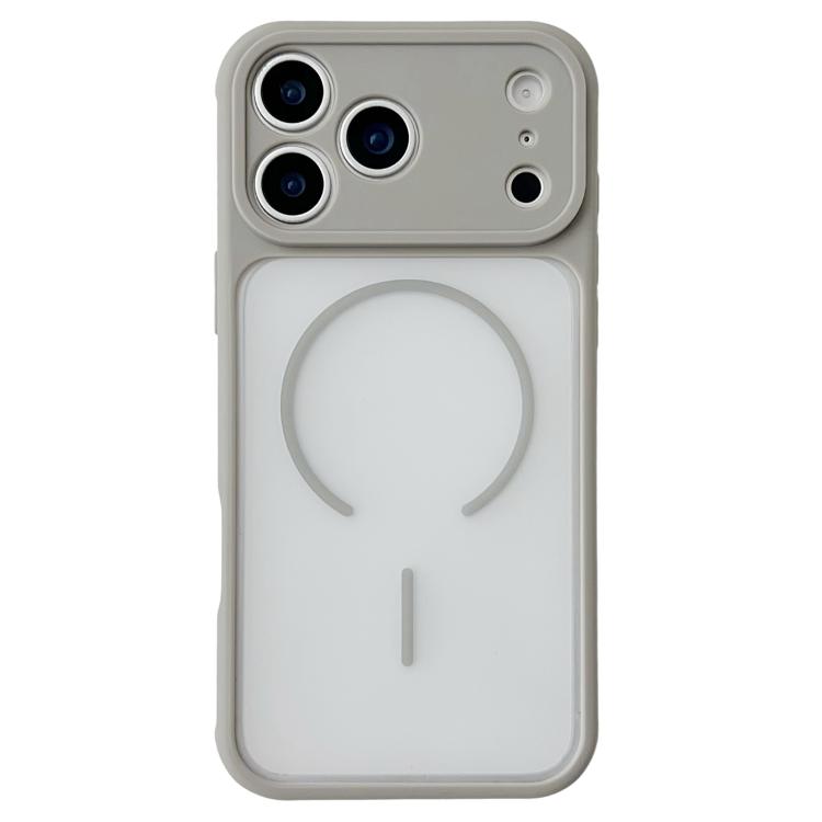 For iPhone 17 Pro Cooling Skin Feel Magnetic Phone Case(Titanium Grey)