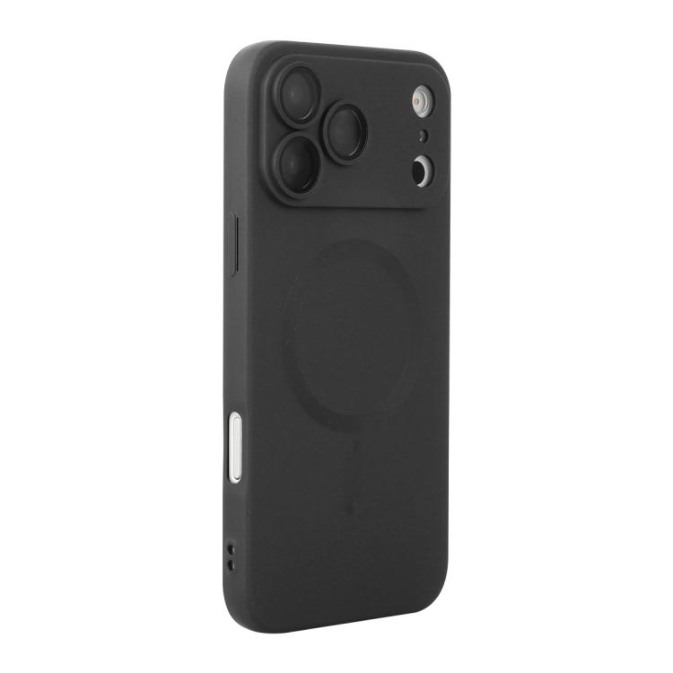 For iPhone 17 Pro ENKAY MagSafe Matte TPU Phone Case with Lens Film(Black)