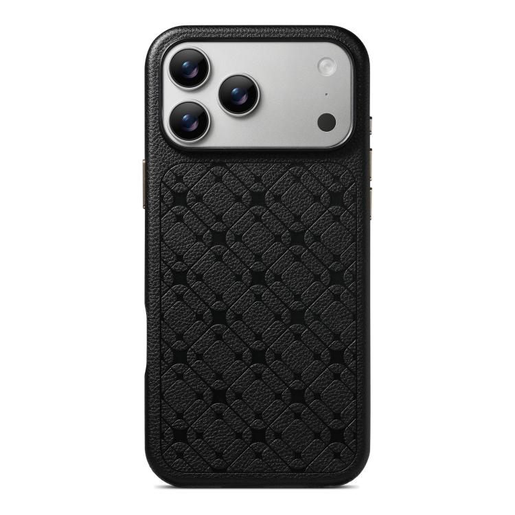 For iPhone 17 Pro ESEBLE B2 Starlight Plaid Phone Case(Black)
