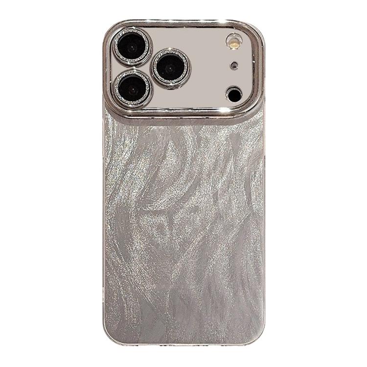 For iPhone 17 Pro Feather-Gauze Laser Phone Case with Lens Film