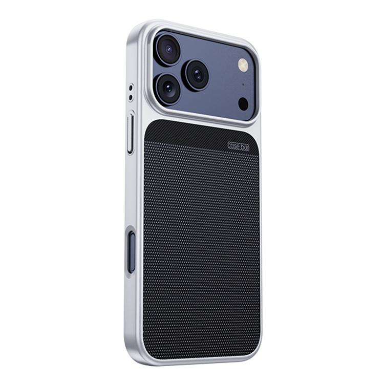 For iPhone 17 Pro Flower World Series Leather Magnetic TPU Phone Case(Sand Black)