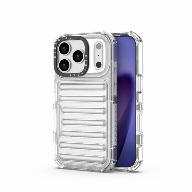 For iPhone 17 Pro High Transparency TPU Hybrid PC Airbag Phone Case(Transparent)