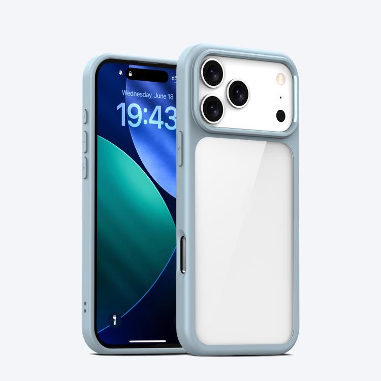 For iPhone 17 Pro iPAKY Bright Color Series Shockproof PC+TPU Phone Case(Green)