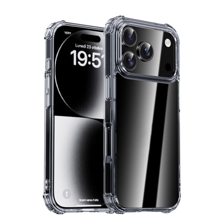 For iPhone 17 Pro iPAKY XJ Series Transparent PC+TPU Phone Case