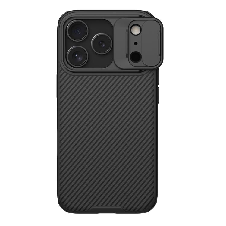 For iPhone 17 Pro NILLKIN CamShield Pro Magnetic PC Phone Case(Black)