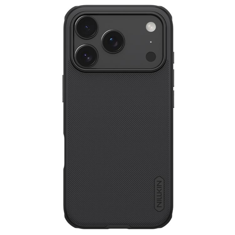 For iPhone 17 Pro NILLKIN Frosted Shield Pro Magnetic Magsafe Phone Case(Black)