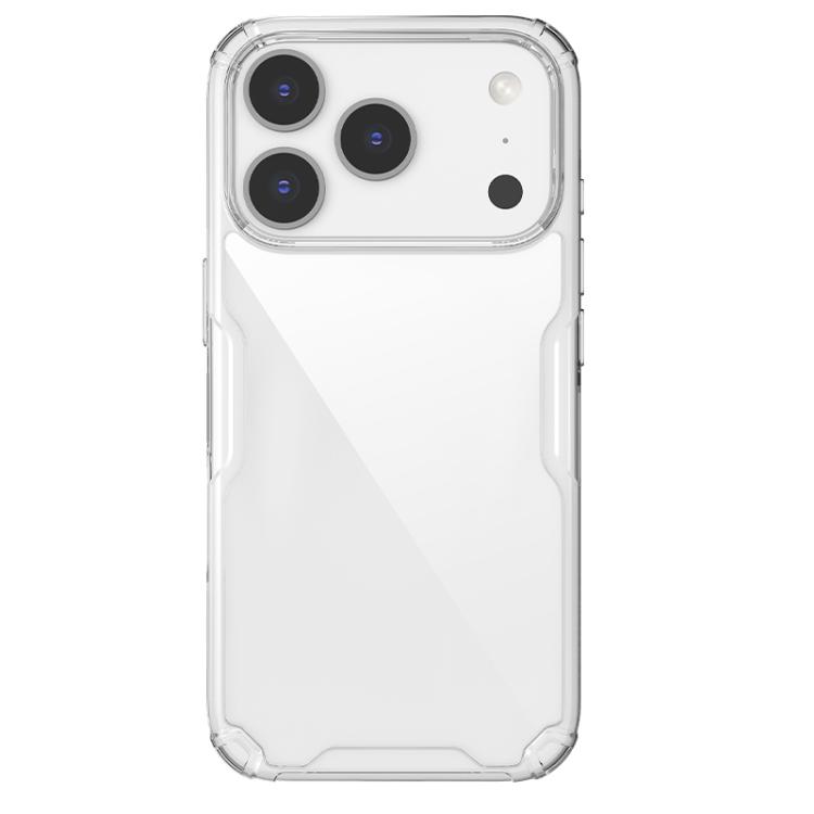 For iPhone 17 Pro NILLKIN Ultra Clear PC + TPU Phone Case(White)