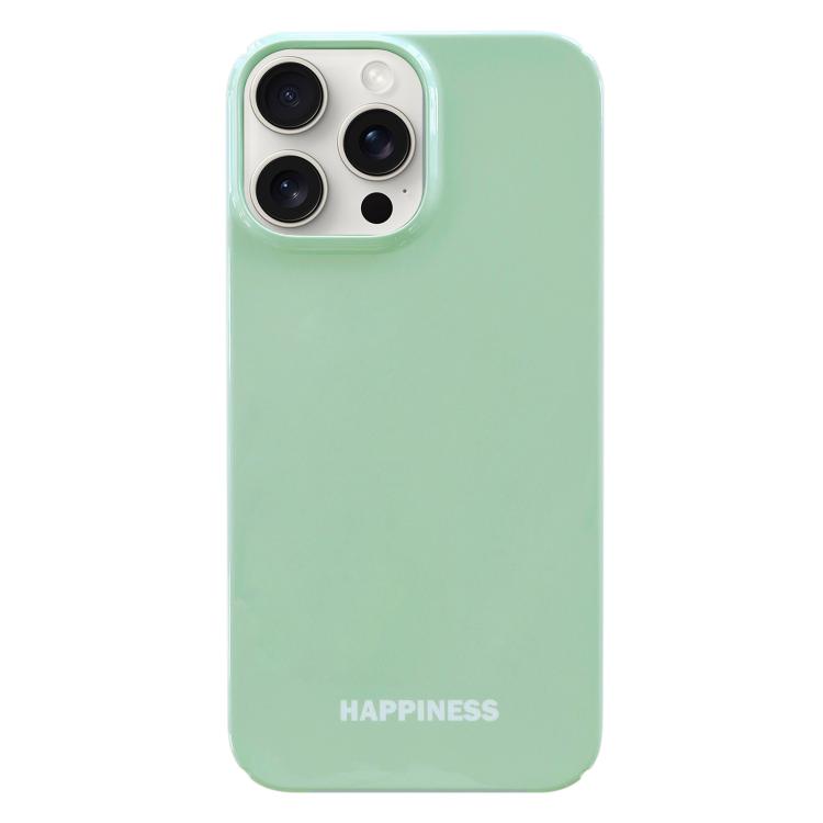 For iPhone 17 Pro Painted Pattern PC Phone Case(Green)