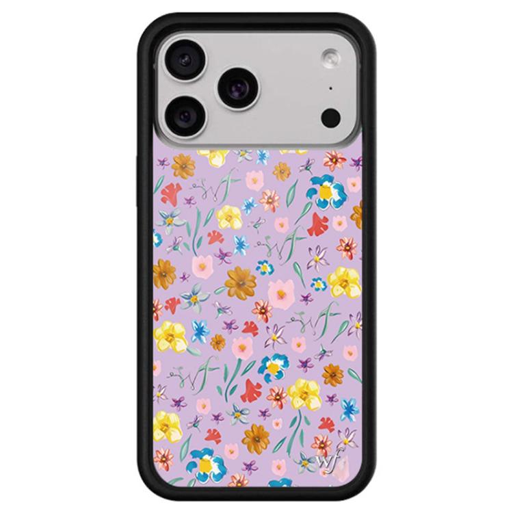 For iPhone 17 Pro WildFlow Party Series Pattern Phone Case(Garden Party)