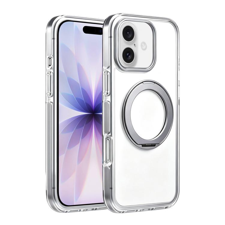 For iPhone 17 Stress Relief Holder Magnetic Phone Case(Titanium Grey)