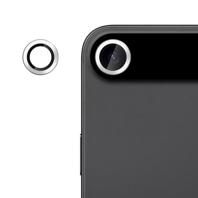 For iPhone Air Kalebol No Flicker Ultra-Thin Individual Camera Lens Tempered Glass Film(Silver)