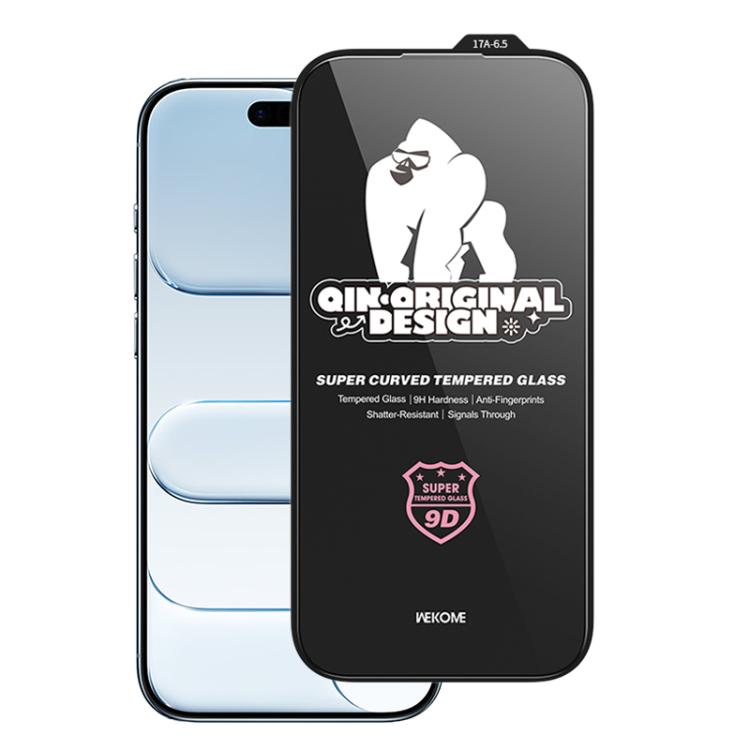 For iPhone Air WK WTP-120 Qin Series 9D Curved Large Arc HD Tempered Glass Film