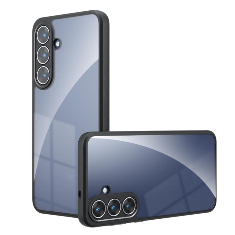For Samsung Galaxy S26 5G Armor Precise Hole PC Hybrid TPU Phone Case(Transparent)