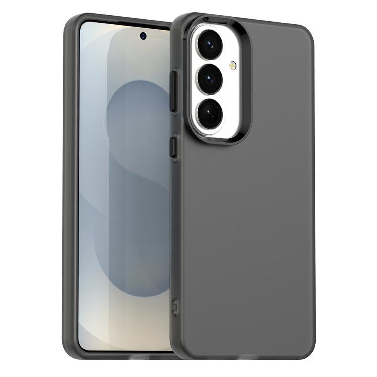 For Samsung Galaxy S26 5G Candy PC Hybrid TPU Shockproof Phone Case(Black)