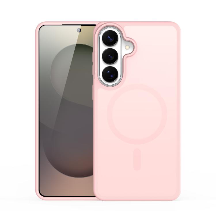 For Samsung Galaxy S26 5G DUX DUCIS Yind Series MagSafe TPU Hybrid PC Phone Case(Light Pink)
