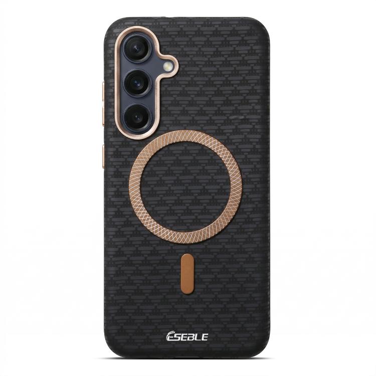 For Samsung Galaxy S26 5G ESEBLE L3 Triangular Shield Metal Lens Magnetic Phone Case(Black)