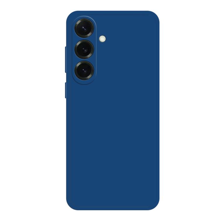 For Samsung Galaxy S26 5G Imitation Liquid Silicone Phone Case(Blue)