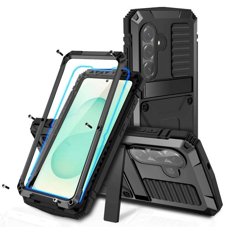 For Samsung Galaxy S26 5G R-JUST Life Waterproof Dustproof Shockproof Phone Case(Black)