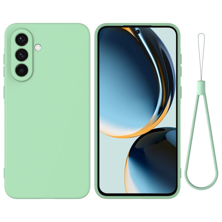 For Samsung Galaxy S26 5G Solid Color Liquid Silicone Dropproof Full Coverage Phone Case(Green)