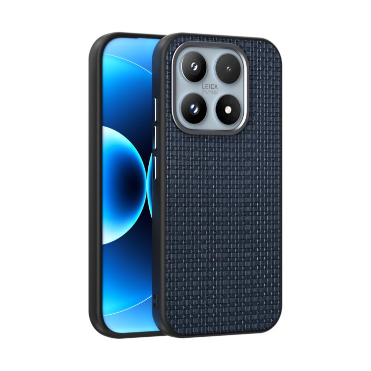 For Xiaomi 17 ABEEL Ruyi Pattern 6D Micro Relief MagSafe Leather Phone Case(Blue)
