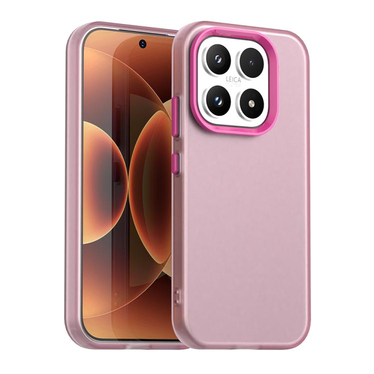 For Xiaomi 17 Candy PC Hybrid TPU Shockproof Phone Case(Red)
