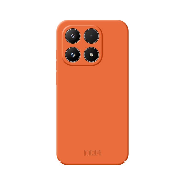 For Xiaomi 17 MOFI Qin Series Skin Feel All-inclusive PC Phone Case(Orange)