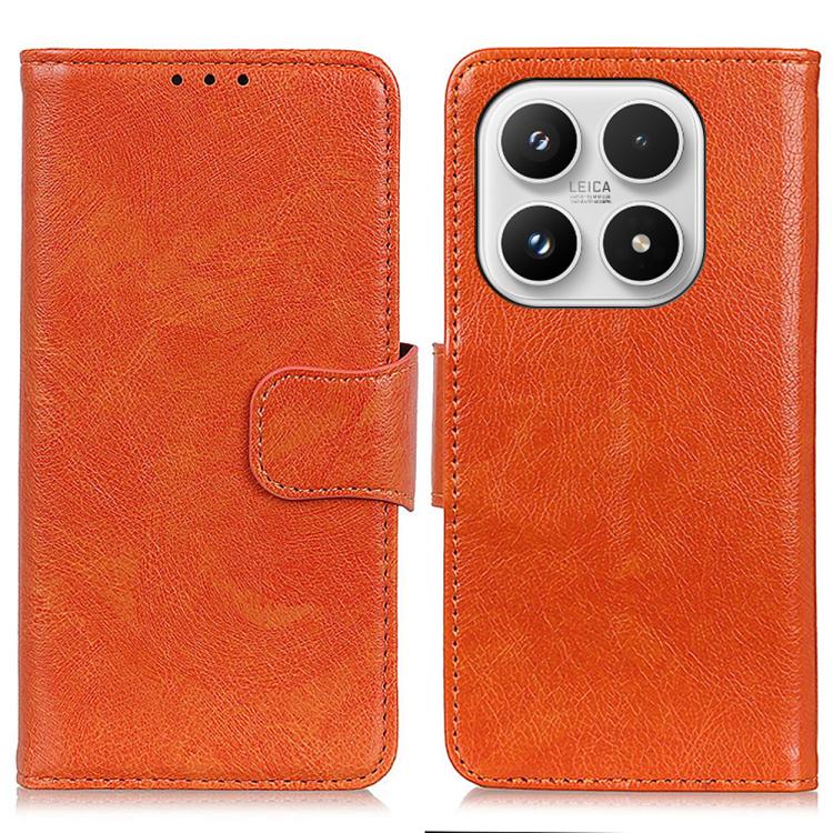 For Xiaomi 17 Nappa Texture Horizontal Flip Leather Phone Case(Orange)
