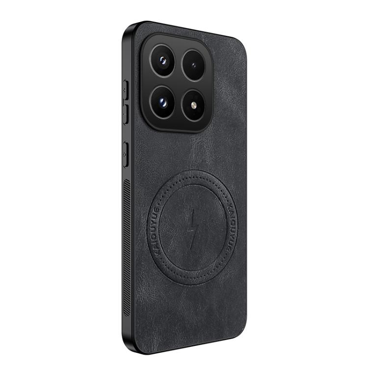 For Xiaomi 17 WANLONFENG SD Series Nappa Texture Magnetic Phone Case(Black)