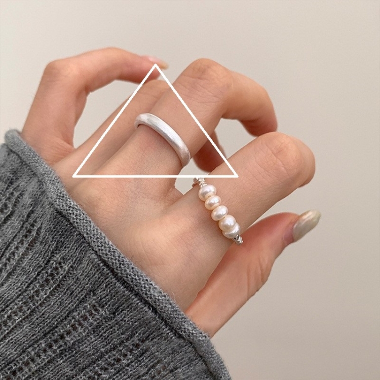 Happy Smile Face Love Wear Combination Ring, Color: J3286