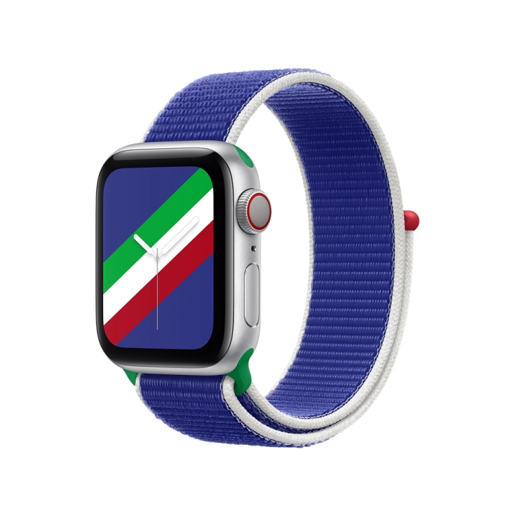 International Series Loopback Watch Bands For Apple Watch Series 9&8&7 41mm / SE 3&SE 2&6&SE&5&4 40mm / 3&2&1 38mm(Italy)