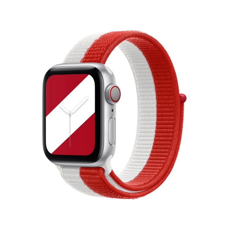 International Series Loopback Watch Bands For Apple Watch Ultra 49mm&Watch Ultra 2 49mm / Series 9&8&7 45mm / SE 3&SE 2&6&SE&5&4 44mm / 3&2&1 42mm(Canada)
