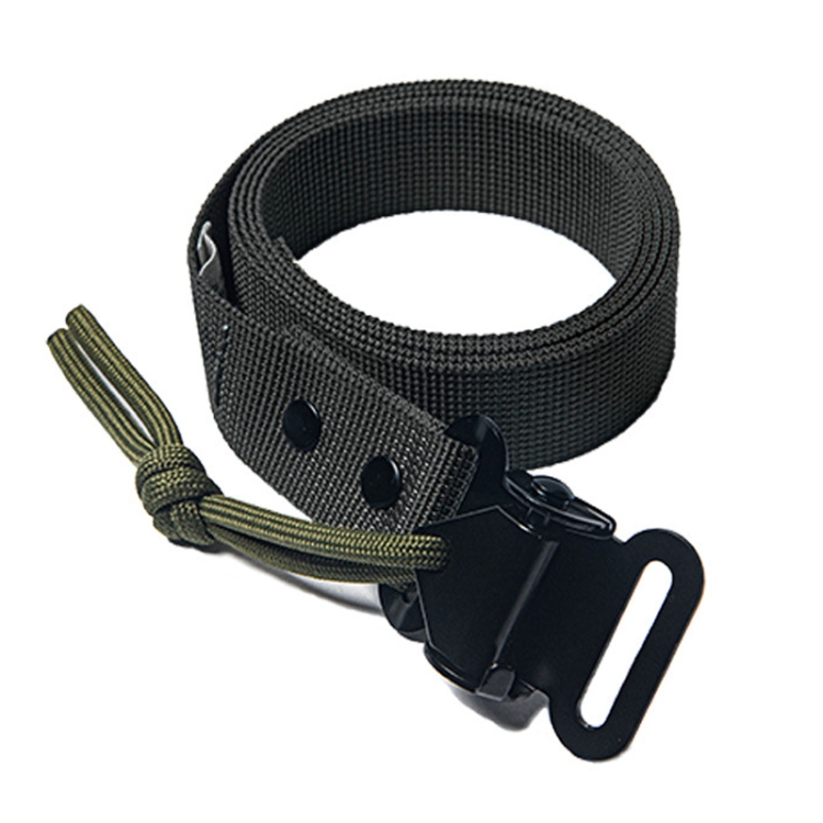 Maden S2101090 Fast Tripping Parachute Knot Male Belt, Size: Free Code(Black)