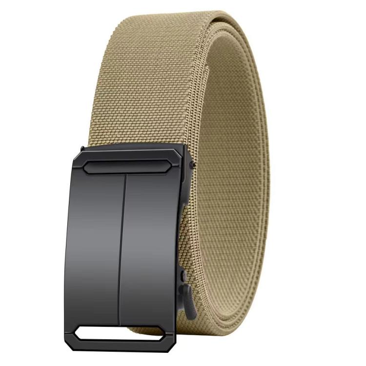 Men Outdoor Automatic Buckle Stretch Belt, Length: 120cm(ๅกๅ
ถ)